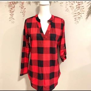 ‼️‼️ SOLD ‼️‼️ Buffalo Plaid Top